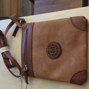 Brown small purse